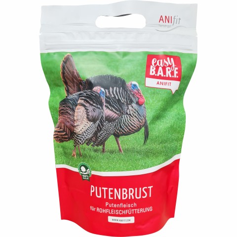 Cat Dog B.A.R.F. Easy Barf Turkey Breast (Putenbrust) 35g 1 Piece -1- Anifit